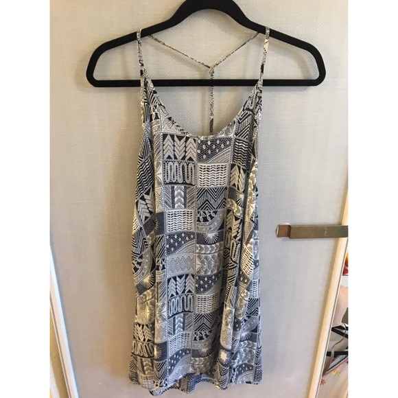 Printed Tank Dress - Picture 1 of 2